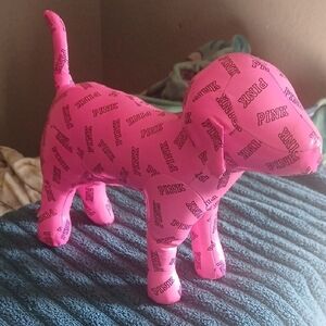Victoria's Secret Pink Logo Dog Plush
